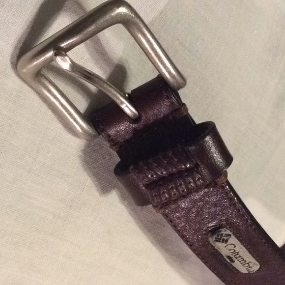 Columbia Full Leather Grain Belt - Picture 3 of 8